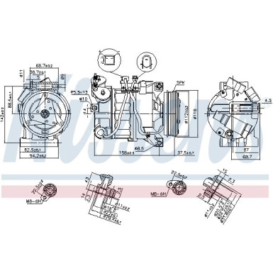 Kompressor PKW | VOLVO S80 06 | 89350