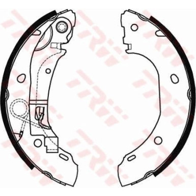 40 461 026 Bremsbacken | CITROEN Jumper,FIAT,PEUGEOT 94 | GS8472