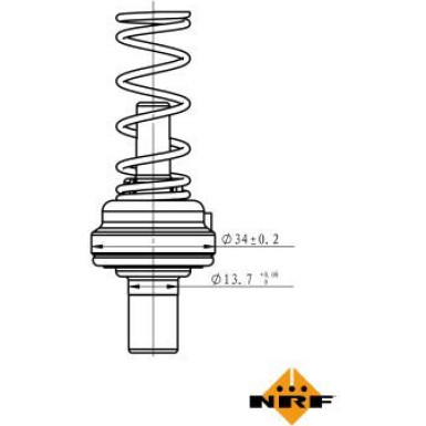 Thermostat, Kühlmittel | 725195