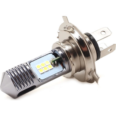 HS1 LED Motorrad H4 P43T 12x 3030 SMD Weiß 18 Watt