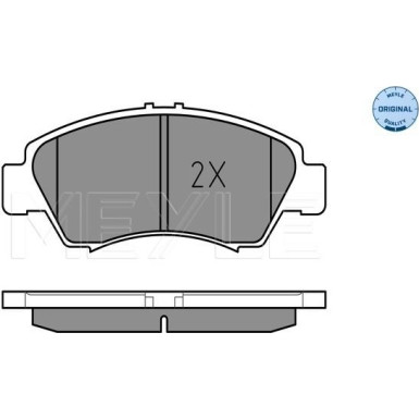 Bremsbelagsatz Honda P. Civic 91- Mit Sensor | 025 216 9715/W