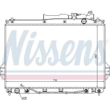 Wasserkühler PKW | HYUNDAI IX55 GAS AUT 10 | 67527