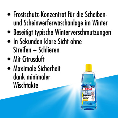 SONAX | AntiFrost & KlarSicht Konzentrat 1L | 03323000