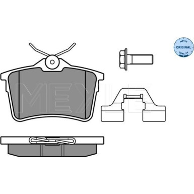 Bremsbelagsatz Citroen T. Berlingo/Partner 08- Mit Sensor | 025 247 6516/W