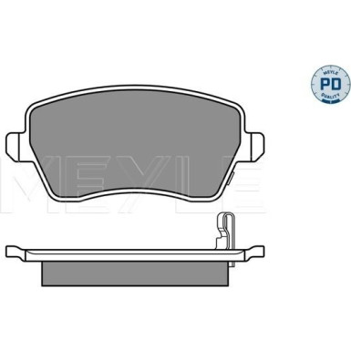 Bremsbelagsatz Opel P. Agilla 07-/Swift 05-/Splash | 025 244 0317/PD