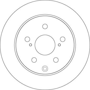 Bremsscheibe Toyota T. Rav4 | DF4829