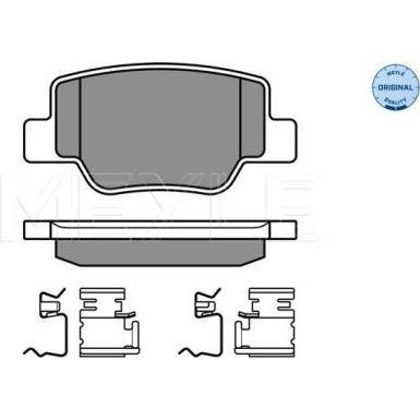 Bremsbelagsatz Toyota T. Verso 09- Mit Sensor | 025 249 2616/W