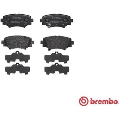 BREMBO Bremsklötze HA | MAZDA 3 13 | P 49 049