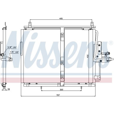 Kondensator PKW | MERCEDES W124 | 94377