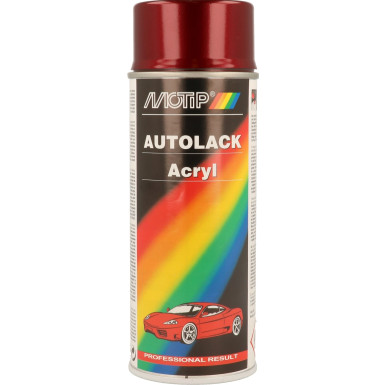 MoTip Autolack Acryl Kompakt rot metallic 400ml | 51558