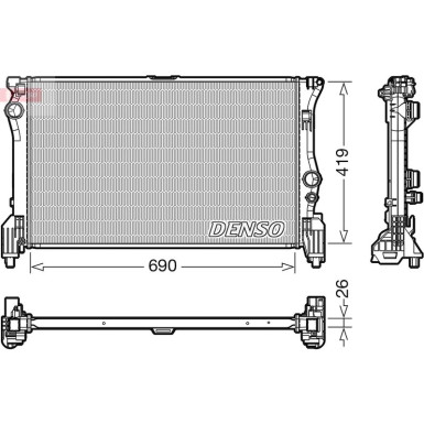 Denso | Motorkühler | DRM17112