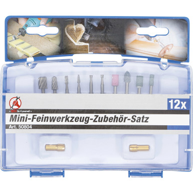 BGS Mini-Feinwerkzeug-Zubehör-Satz | 12-tlg | 50804