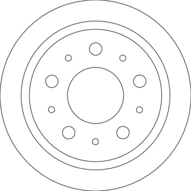 TRW Bremsscheibe | DF4750