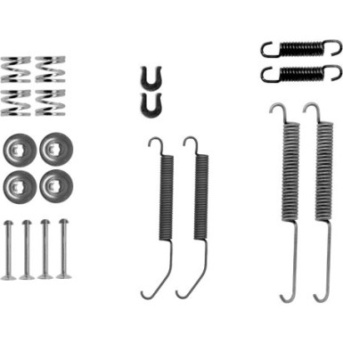Zubehörsatz, Bremsbacken | 97039900