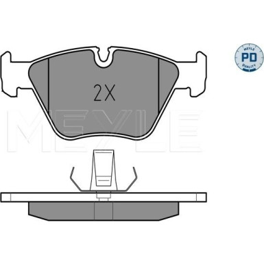 Bremsbelagsatz Bmw P. E39 520-540 -10/96 | 025 216 7720/PD