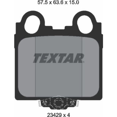 Bremsbelagsatz Lexus T. Gs/Is | 2342901