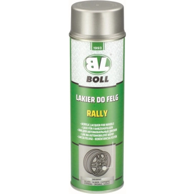 Boll Lack für Fahrzeugfelgen Rally silber Spray 500ml | 001013