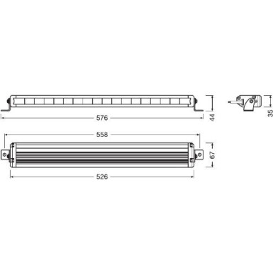 LEDriving LIGHTBAR VX500-SP | Osram | LED Zusatzscheinwerfer | LEDDL116-SP