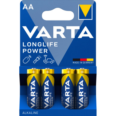 Varta Longlife Power AA Blister 4 | 04906 121 414