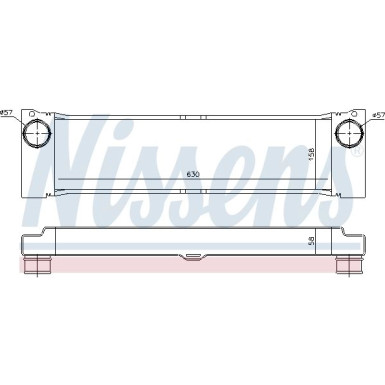 Ladeluftkühler PKW | MERCEDES VIANO 03 | 96531