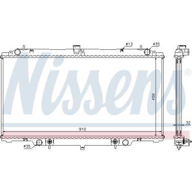 Wasserkühler PKW | NISSAN SAFARI aut. 97 | 62953A