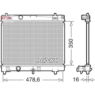 Denso | Motorkühler | DRM50103