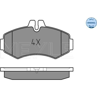 Bremsbelagsatz Db P. Vito 108 Bo# | 252302220