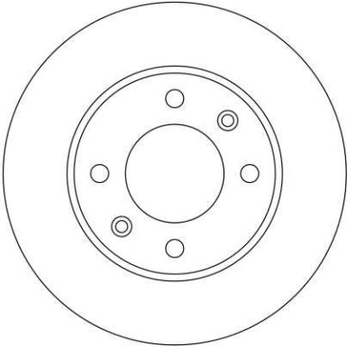 Bremsscheibe Citroen T. Berlingo/C2/C3/C4/Xsara 99 | DF4185