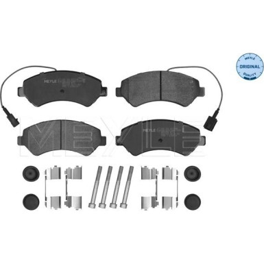 Bremsbelagsatz Fiat P. Ducato 06- Adowno— 2000Kg | 025 244 6619/W2