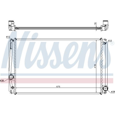 Wasserkühler PKW | TOYOTA Rav-4 06 | 64678A