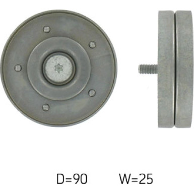 Spannrolle Nebentrieb | AUDI | VKM 31315