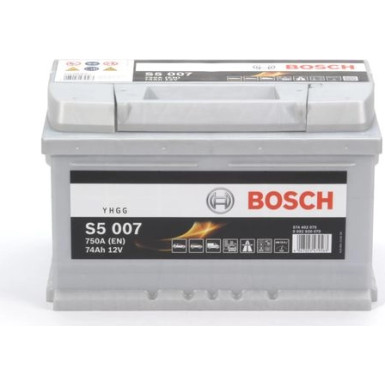 S5 007 BOSCH | PKW-Batterie | 12V 74Ah 750A | 0 092 S50 070