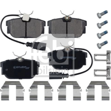 FEBI BILSTEIN Bremsbeläge | 16408