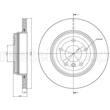 CIFAM Bremsscheibe | 800-815C