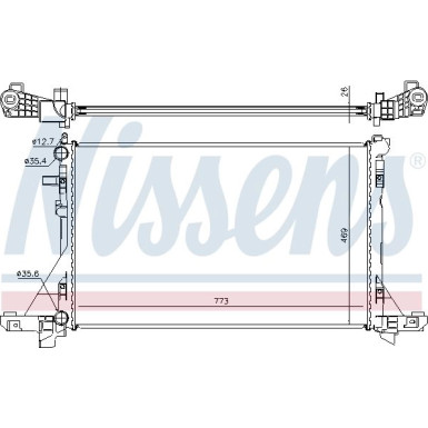 Wasserkühler PKW | RENAULT MASTER III 10 | 630732