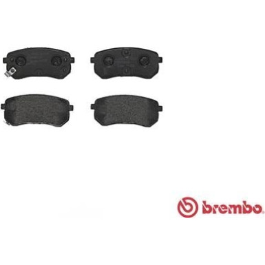 BREMBO Bremsklötze HA | HYUNDAI i10 KIA Picanto 04 | P 30 033