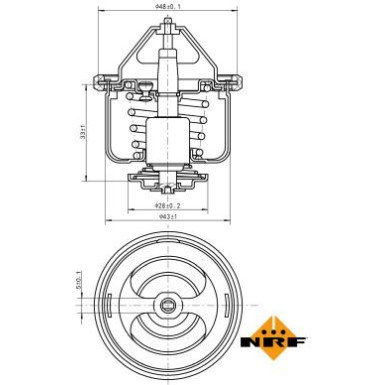 Thermostat, Kühlmittel | 725026