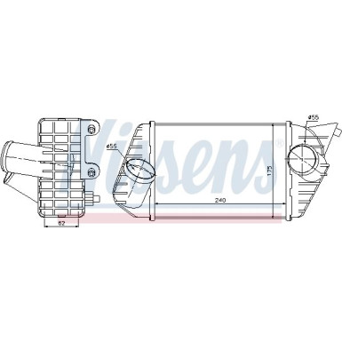 Ladeluftkühler PKW | FIAT STILO 1,9JTD 10,01 | 96700