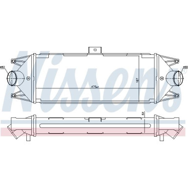 Ladeluftkühler PKW | IVECO DAILY IV 2,8 TD 99 | 96727