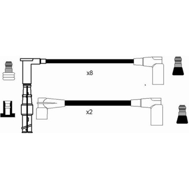 Zündleitungssatz | 0747