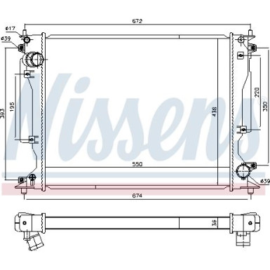 Wasserkühler PKW | Lexus IS 05 | 646904