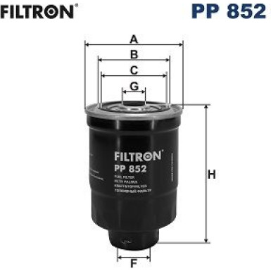 FILTRON Kraftstofffilter | PP 852