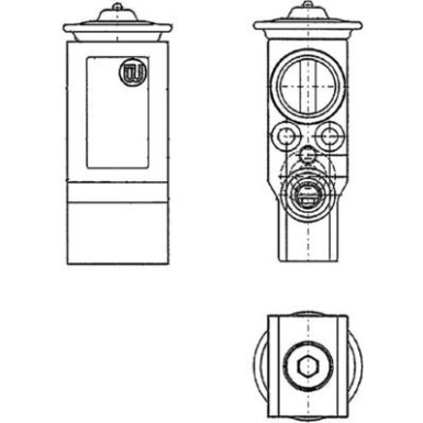Expansionsventil, Klimaanlage | AVE 61 000P