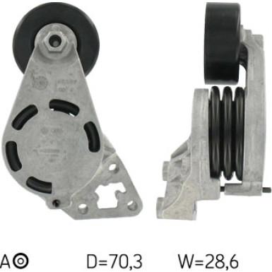 Spannrolle Multi-V | AUDI A2,SEAT Ibiza,SKODA Fabia | VKM 31035