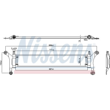 Wasserkühler PKW | Audi Q7 Quattro 3.0 TDI 06 | 606955