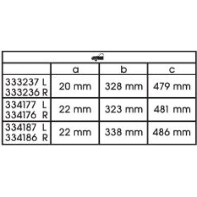 Stoßdämpfer | 334177