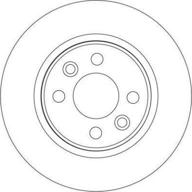 Bremsscheibe Dacia P. Logan | DF4381