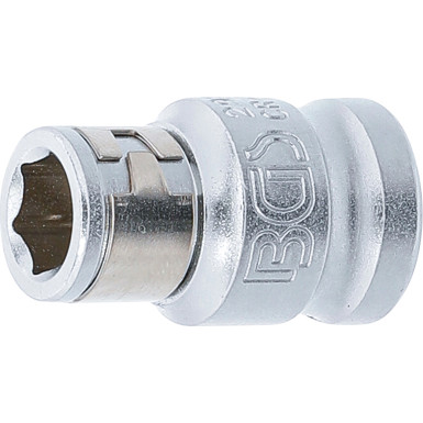 BGS Bit-Adapter mit Haltekugel | Innenvierkant 10 mm (3/8"""") | Innensechskant 8 mm (5/16"""") | 292