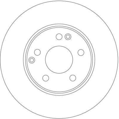 Bremsscheibe Db P. W202/210 | DF4180