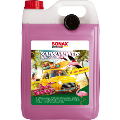 SONAX | ScheibenReiniger Fertigmischung Sweet Flamingo 5L | 03945000